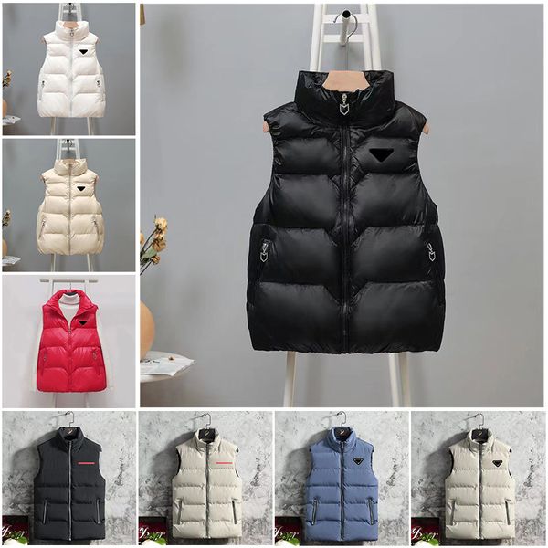 Gilet sans manches pour hommes Vestes coupe-vent hommes gilet thermique gilets designers vêtements fermeture éclair vêtements d'extérieur gilet mode Parka hiver Designer