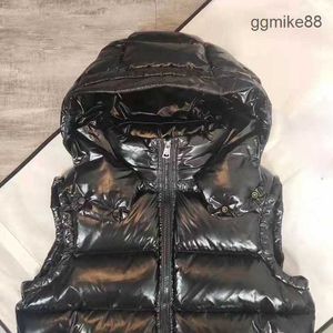 Veste Monclair Veste à capuche vers le bas pour hommes Gilet de style européen et américain Gilets Puffer Highs Quality Brand Parkas Fashion Hombre Suprem Jackets for Men 5V2S