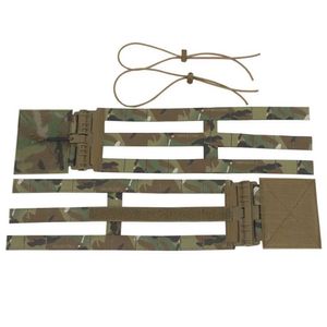 Vesten 1000D Nylon Tactische Buikband Gesp Met Quick Release Mechanisme Lagerplaat Set Voor Airsoft JPC CPC 6094 420 Vest 240315