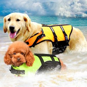 Vesten Hondenzwemvest Pet Saver Zwemvest Zwemmen Onderhouder Hond Puppy Zwemkleding Surfen Zwemvest Reflecterende strepen