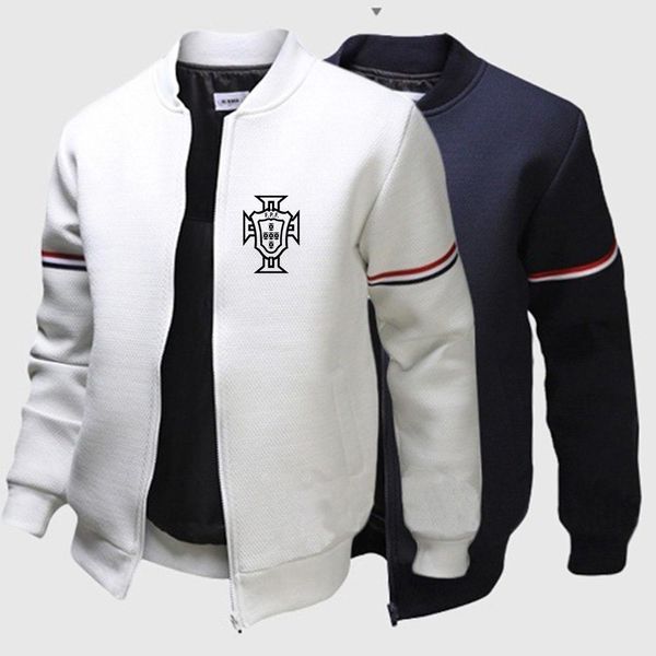 Gilets Footballeur Portugal 2023 Hommes Nouvelle Haute Qualité Manches Longues Manteau Col Rond Veste De Vol Mode Casual Streetwear Top Vêtements