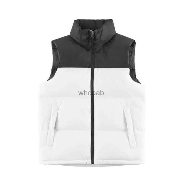 Chalecos gilet puffer bodywarmer chaleco de diseñador ropa de abrigo para mujer otoño e invierno material de plumas de lujo negro abrigo suelto Tendencia de moda tamaño s m l xl xxl HKD230918