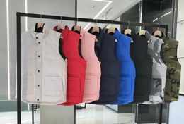gilets hommes femmes designer gilet gilets d'hiver Parka vestes d'extérieur meilleur design plume bodywarmer le plus chaud uutdoor sans manches plume taille M à 2XL s5