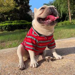 Chalecos nuevo estilo camisa para perros camiseta chaleco de verano ropa para perros pequeños medianos grandes Bulldog Francés Inglés Husky Corgi WSC41