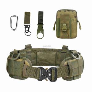 Vesten gevoerde CS Combat Molle Airsoft Belts Tactical Vest Duty Paintball Hip Belt Game Hunting Accessories 240315