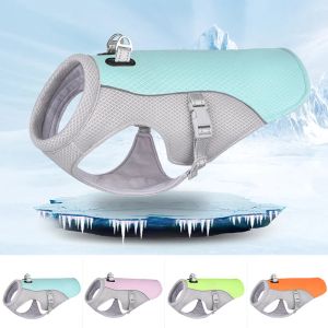 Vesten Zomer Hond Koelvest Harnas Reflecterende Quick Release Hot Pet Kleding Cool Jas Voor Kleine Middelgrote Grote Hond Accessoires