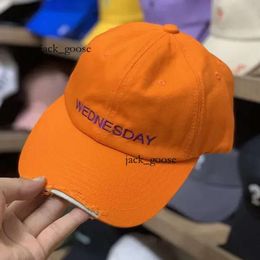 Vetements Vetements Vetements Femme Vetements Sábado Bioquímica Logotipo Caps Hombres Mujeres Vensiones bordadas rojos de alta calidad Sombreros 482