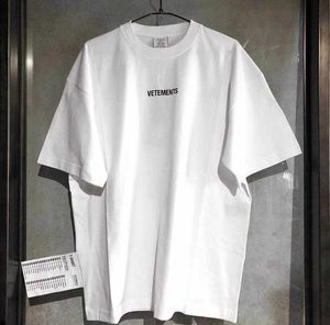 Vetements T Shirt Hommes Femme Manches Courtes Big Tag Hip Hop Lâche Casual Broderie Vetements Tees Noir Blanc T-shirts Top T-shirts 384
