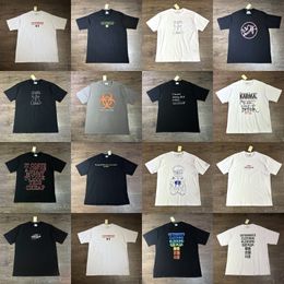Vetements T Shirt Men Mujeres Manga corta Tendencia informal 1: 1 camisetas de alta calidad