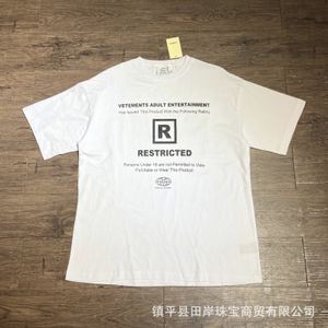 Vetements T-shirts Gekleurde Regenboog Snoep Borduren Vetements Top Tees 2018 Mannen Vrouwen 1 1 Fashion Casual Vetements T-shirt w5