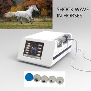 Équipement de thérapie à ondes de chocs équine d'instruments vétérinaires pour chevaux avec 5 pcs taille différente de conseils