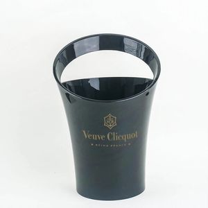 Veuve Clicquot – refroidisseur de bouteille de vin, seau à bière en acier pour KTV Bar cuisine fête Champagne glaçon 240315