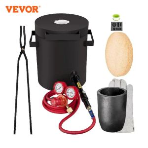 VEVOR PROPANO FUTA DE MEDILLA 2/4/5/6/10 kg Kit de horno de fundición de metal con grafito Casting Casting Forge Devil Devil Forge