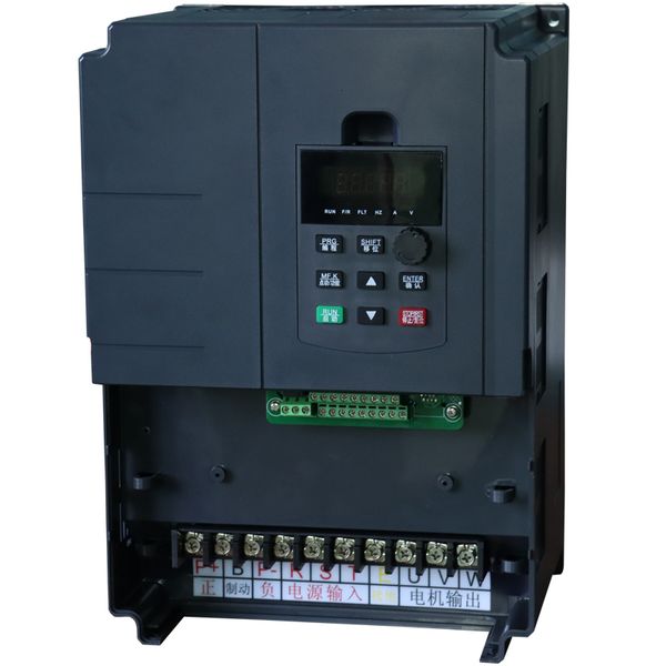 VFD 5.5KW-11KW 15HP 3P Frequency Inverter Salida 220V Control de velocidad 500Hz Motor Drive VFD para torno Motor asincrónico 3 de fase