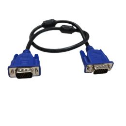 VGA 15pin HD15 Mannelijke Verlengvideokabel voor Computer Host Monitor Display Projector 30cm