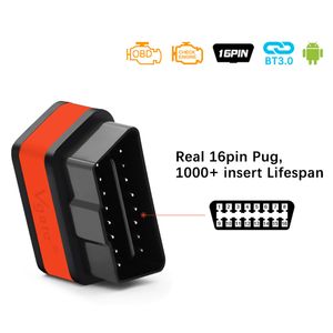 Vgate ICar2 OBD2 Bluetooth Scanner ELM327 V2.2 Universal OBD 2 Wifi Icar 2 Car Tools Elm 327 For Android/PC/IOS Code Reader