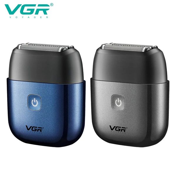 VGR Electric Shaver Professional Foil IPX7 étanche à étanche rechargeable Portable Triple Blades Razor for Men V340 240418