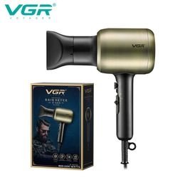 VGR Hair Dryer Wired Machine Professional Chaison et Réglage du froid Appareil de maison puissant V453 240506