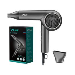 VGR V-420 1600-2000W Potente secador de pelo de viaje profesional eléctrico plegable con concentrador