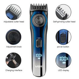 VGR080 tondeuse à cheveux pour hommes barbe Trimer professionnel tondeuse électrique rasoir Machine de découpe coupe de cheveux rasoir 240115