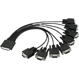 Câble de carte série VHDCI68 à 8 ports RS232 PCIE à carte d'extension série 8 ports câble série industriel 232 à 9 broches