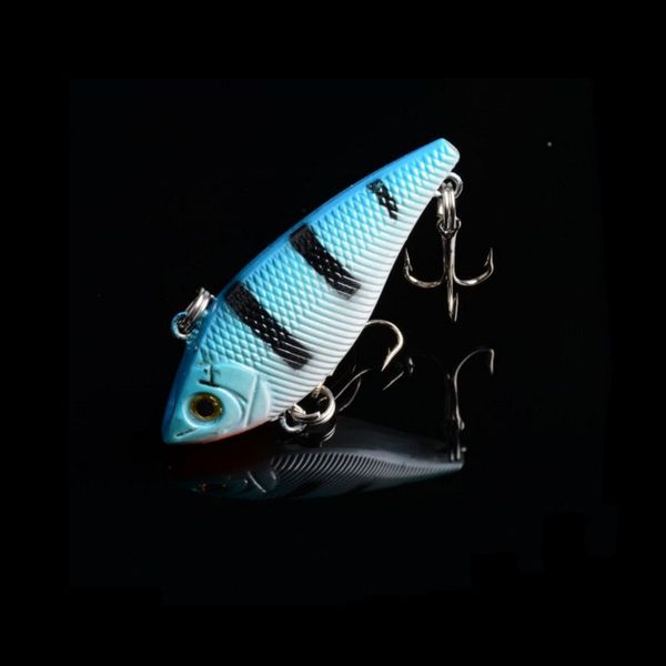 DHL Vibration Lure Bait Minnow engins de pêche leurre bionique 3D Eye Fish leurres Opp sac emballage 6g