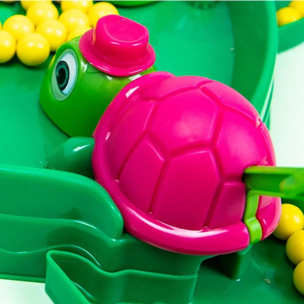 Livliga färger Utbildning Toy Birthday Presents Turtle Board Games Eating Bean Competitive Game Bean Ball Table Game