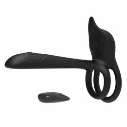 Vibrerende Cockring Seksspeeltje Volwassen Speelgoed Voor Mannen Ejaculatie Vertraging Penis Extender Uitbreiding Penis Erotische Producten Voor Koppels