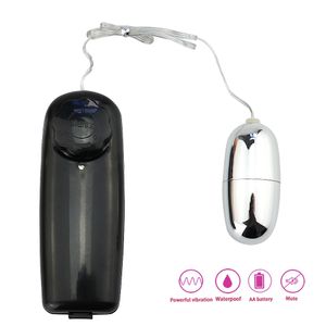 Vibrating Egg Bullet Vibrator Wired Remote Control G spot Stimulator Massager Sex Toy for Women J2520