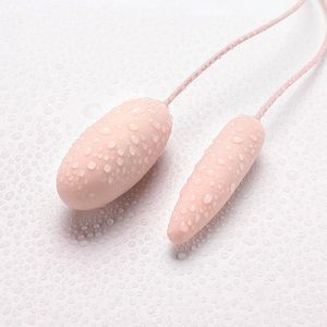 Vibrerend ei sexy speelgoed vagina bal G-spot clitoris stimulator USB tweekoppige vrouwelijke masturbatie apparaat vibrerende liefde bijv.