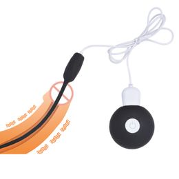 Palo vibrador para ojo de caballo, 20 frecuencias, Control remoto, pene masculino, masturbación, catéter uretral, sonido, uréter, vibrador, juguete sexy