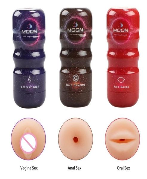 Vibrador masturbador automático potente succión taza de masturbación Anal vagina realista bolsillo Pussys masculino juguetes sexy para hombres5481761