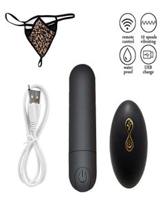 Vibrerend slipje, 10 functie-vibrator voor vrouwen, draadloze afstandsbediening, oplaadbare kogelvibrator, riem op ondergoed, seksspeeltje4511311