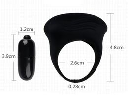 Anneaux de coq masculins en Silicone souple vibrant, esclave de pénis dans les jeux pour adultes, produits sexuels fétichistes Porno, jouets pour hommes 6150158