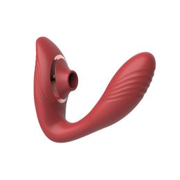 Vibrateur Adult Sex Toys for Women 3in1 Rose Sex Touet avec 10 vibratrice à sucer A réglable G SPOT Vibrateurs portables pour le mamelon clitoris anal féminin pour adultes jouets
