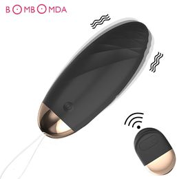 Vibratrice Bullet Sex Toys for Woman Wireless Remote Control Vibrant Eggs Dildo Clitoris Stimulateur G Spot Vibrateurs Femmes 240320