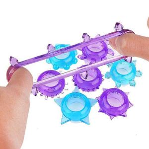 Vibrateur élastique anneaux de pénis produits pour adultes jouets sexuels hommes gode Bdsm coq gland érection manchon anneau mâle chasteté boutique C0PY