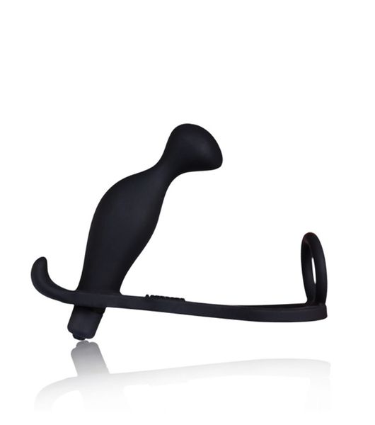 Vibromasseur pour Stimulation de la Prostate masculine, jouets sexuels anaux en Silicone, Plug Anal, anneau pénien, Masurbation pour hommes