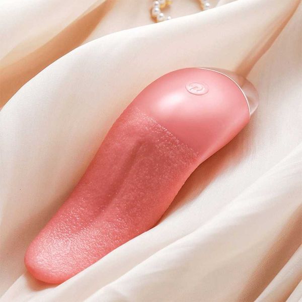 Vibrador para mujeres, juguete sexual para clítoris, suministros para adultos, estimulador de vagina, lechón de punto g, lamiendo la lengua, erótico Oral