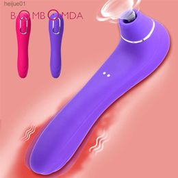 Vibrator für Frauen, Klitoris-Sauger, Stimulator, Muschipumpe, Vaginalvibrator, Blowjob, Zunge, vibrierende Brustwarze, Saugen, Sexprodukte, L230518