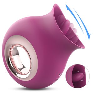 Vibrator for Women G-Spot Licking Dildo Clit Nipple Stimulator Oral Tongue Pussy Vagina Sex Toys for Women Female Masturbation 220506