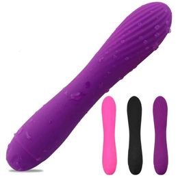 Vibromasseur copines 10 fréquence de charge fil de stimulation électrique Av masseur tige Masturbation féminine produits amusants pour adultes W2LJ