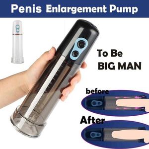 Vibromasseur mâle agrandisseur de pénis électrique rehausseur pompe à vide formation d'érection jouet sexuel agrandissement pour hommes RIZA