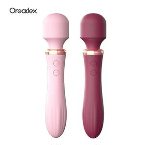 Vibromasseur Oreadex 10 Modos Clitoral Suco Vibrador Para o Corpo Das Mulheres Massageador Adulto Sexo Brinquedos Feminino Bens 0803