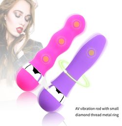 Vibrateur puissant jouet sexuel pour la stimulation femme stimulation portable vibratrice féminine adultes small king kong filed metal anneau av vibra2833218