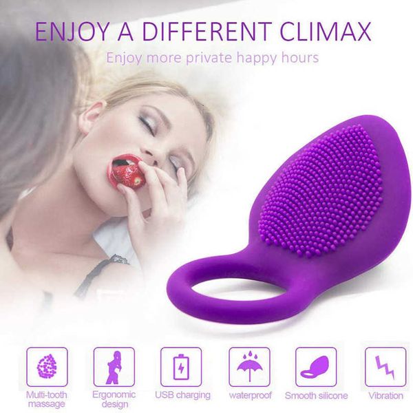 Vibromasseur Sex Toy Produits pour adultes Anneau de pénis masculin Verrouillage du sperme en silicone Soins de santé Vibration Retard sex-appeal NNPD 9UE8