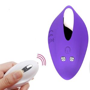 Vibromasseur Sex Toy Massager Culotte invisible Portable 9 vitesses Fréquence s Jouets pour adultes Sensory Women LR5V