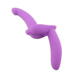 Vibrateur Sex Toy masseur liquide Silicone boutique produits gode Double Anal pour côté lesbien Peteran hommes 5GPS