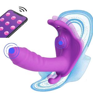 Vibrador juguete sexual masajeador usar consolador adulto para mujeres orgasmo masturbador g punto clítoris estimular Control remoto bragas s Y1AD