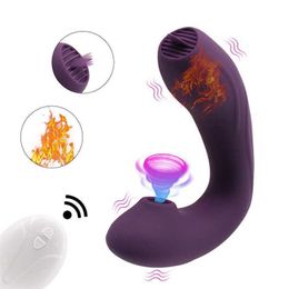 Vibrador juguetes sexuales para mujeres estimulador de clítoris consolador con calefacción punto g bragas usables juguete sexual mujeres pezón lamiendo Oral masajeador tienda de productos para adultos